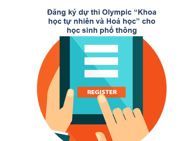 Link đăng ký dự thi Olympic 